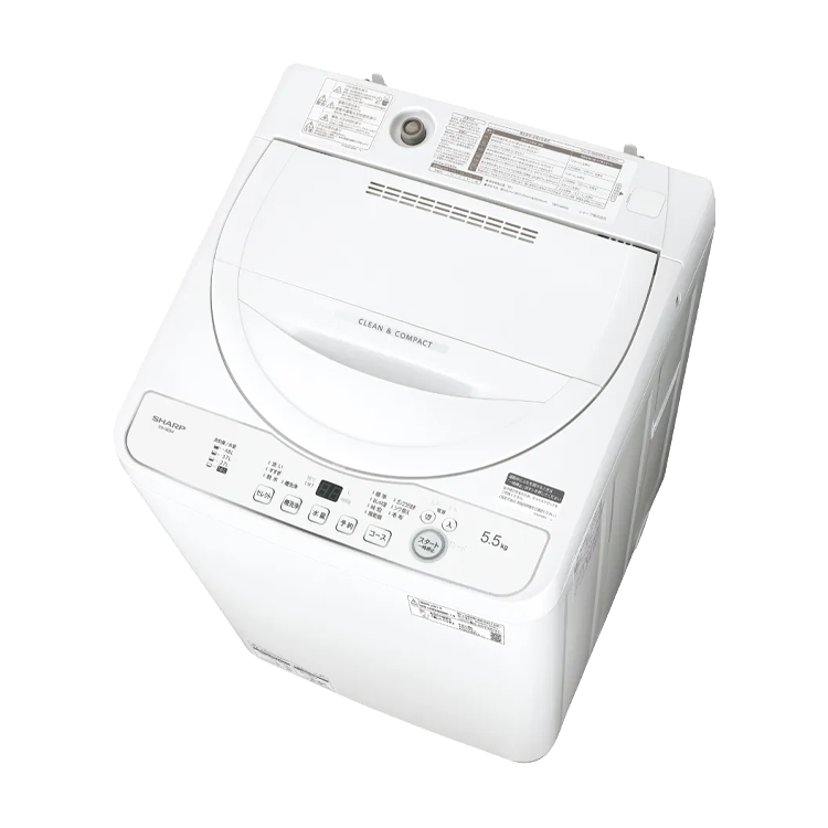 シャープ　洗濯機（5.5kg）（新品）