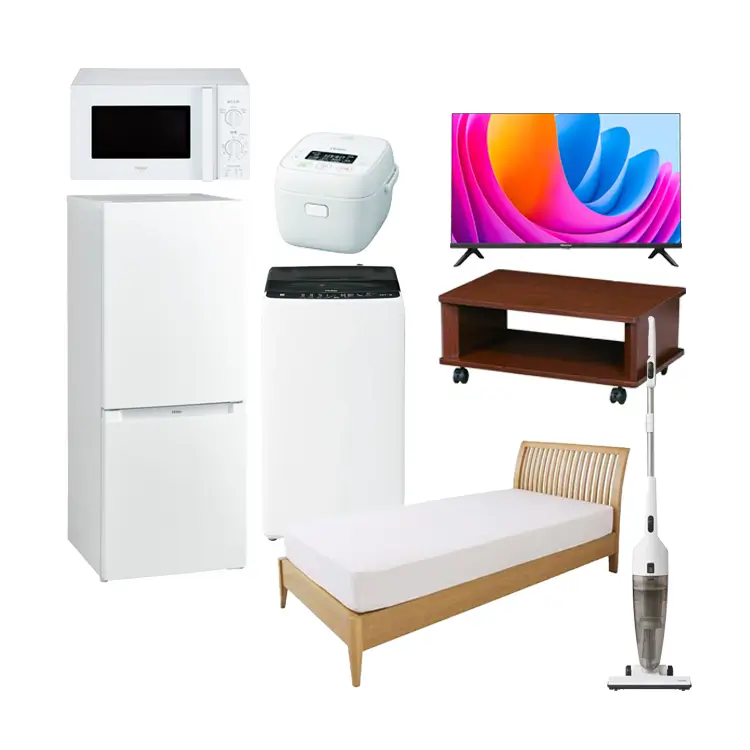 一人暮らし用家電8点セット（新品）