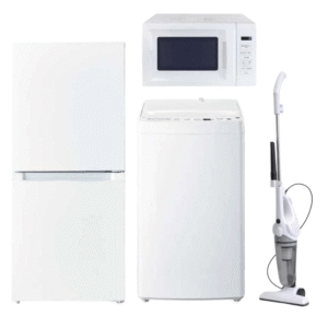 新品家電ファン式4点セット