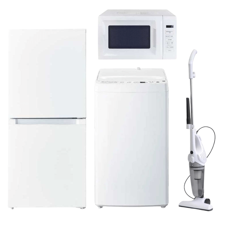 新品家電ファン式4点セット